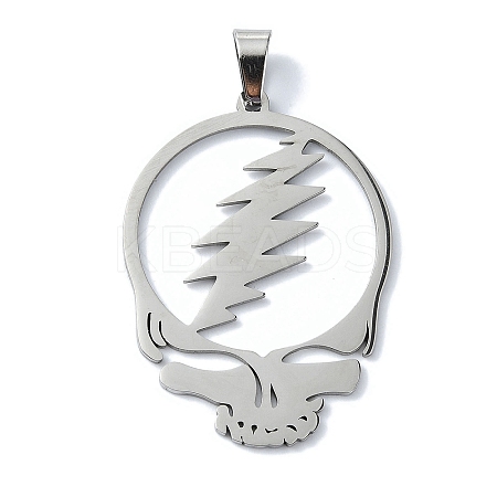 Non-Tarnish 304 Stainless Steel Pendants LS-STAS-C097-11P-1