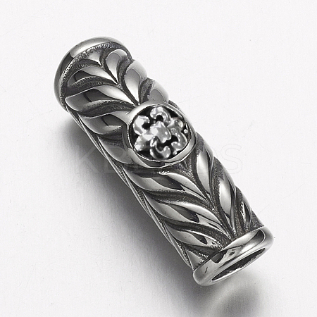 304 Stainless Steel Beads STAS-E133-060AS-1