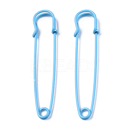 Spray Painted Iron Safety Pins IFIN-T017-09D-1