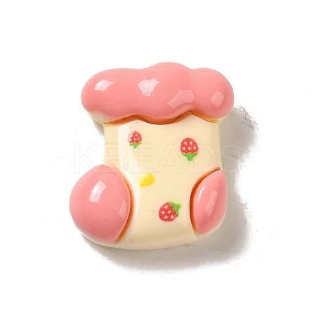 Sleeping Theme Opaque Resin Decoden Cabochons CRES-L043-A04-1