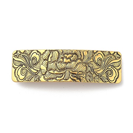 Alloy Retro Hair Barrettes AJEW-K048-07AG-1