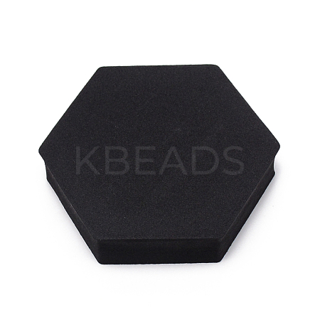 Hexagon Polymer Photography Foam Cube Display Stand ODIS-WH00011-29A-1