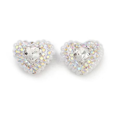 Polymer Clay Glass Rhinestone Beads CLAY-NH0001-13E-1