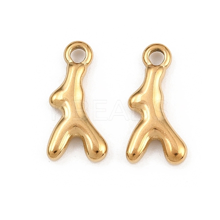 304 Stainless Steel Pendants STAS-L303-26G-01-1