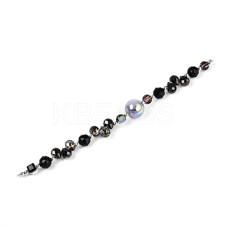 Glass and Acrylic and CCB Beads Strands MAK-T011-05A-1