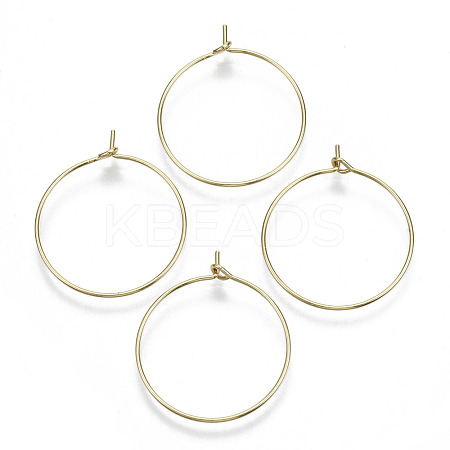 Brass Wine Glass Charms Rings KK-R112-037A-NF-1