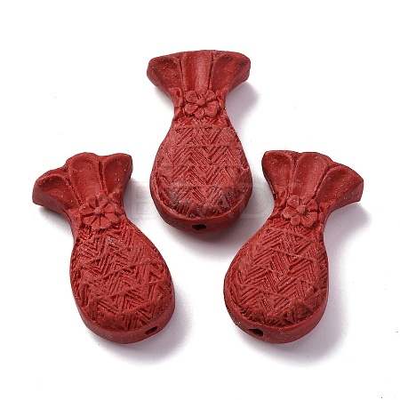 Cinnabar Beads CARL-K001-25-1