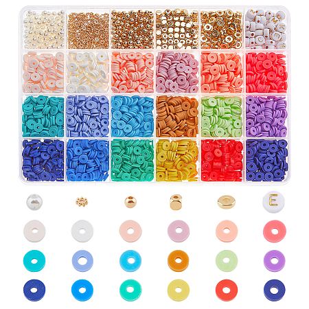 Rainbow Style DIY Jewelry Making Kit DIY-DC0002-72-1