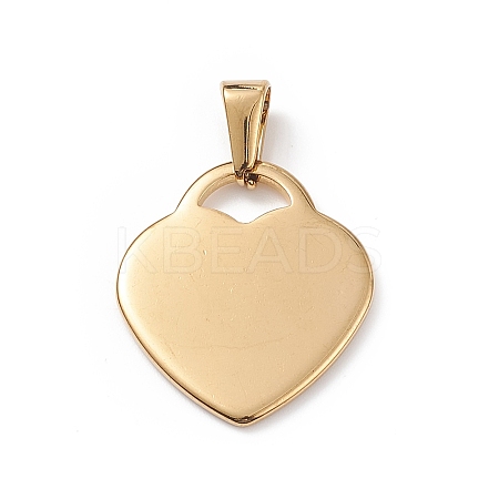 PVD Vacuum Plating 304 Stainless Steel Pendants STAS-G284-19G-1