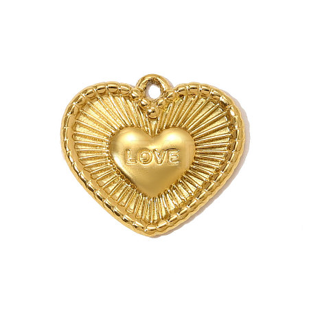 304 Stainless Steel Pendants STAS-OY009-86G-1