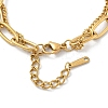 304 Stainless Steel Double-strand Bracelets LS-BJEW-M092-01G-4