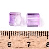 Baking Paint Transparent Glass Beads DGLA-N005-01A-07-4
