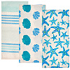 3Pcs 3 Styles Rectangle Linen Cleaning Cloth FIND-GF0007-75-1