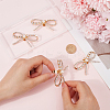 4Pcs Alloy Rhinestone Shoe Decoration AJEW-GF0009-28KCG-3