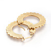 201 Stainless Steel Hoop Earrings EJEW-A054-14G-2