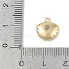 Brass Micro Pave Cubic Zirconia Charms KK-I719-31G-3