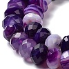 Natural Banded Agate/Striped Agate Beads Strands G-E605-A02-02D-3