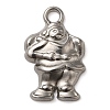 Christmas 304 Stainless Steel Pendants STAS-M070-30P-1