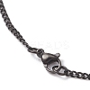2.5MM 304 Stainless Steel Twisted Chain Necklaces for Women Men NJEW-JN05819-02-5