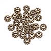 Gear Tibetan Style Alloy Spacer Beads MAB145-NF-3