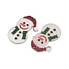 Christmas Themes Opaque Printed Acrylic Pendants OACR-B037-02-2