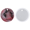 Flat Round Pendant Silicone Molds LS-DIY-K047-05-1