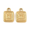304 Stainless Steel Pendants STAS-L293-13G-1