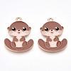 Alloy Enamel Pendants X-ENAM-T022-02D-02-1