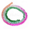 Transparent Painted Glass Beads Strands DGLA-A034-T3mm-A03-5