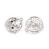 Alloy and Rhinestone Pendants PALLOY-T092-18A-P-2