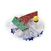 Christmas Theme Glitter Felt Fabric Alligator Hair Clip PHAR-U002-01H-3