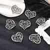 Valentines Unique Gifts for Boyfriends Alloy Pendants PALLOY-A11-3231-AS-FF-4