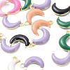 304 Stainless Steel Enamel Charms STAS-K303-01C-G-1