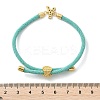 Adjustable Nylon Cord Bracelets BJEW-C096-01G-25-5