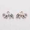 Tibetan Style Alloy Leopard Charms TIBEP-S291-15-RS-2