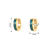 Stylish 304 Stainless Steel Hoop Earrings for Daily Wear AC1894-1-1