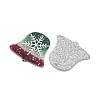 Christmas Themes Opaque Printed Acrylic Pendants LS-OACR-B037-05-2