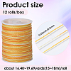 12 Rolls Polyester Sewing Thread OCOR-WH20074-03A-2