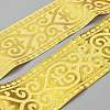 Ethnic Style Polyester Jacquard Flower Ribbon OCOR-WH0070-111A-1