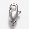 Tarnish Resistant 316 Surgical Stainless Steel Lobster Claw Clasps STAS-Z013-01B-1