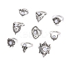 Natural Moonstone Finger Rings PW-WG82FD6-01-2
