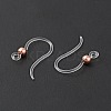 Transparent Resin Earring Hooks LS-RESI-G050-01RG-3