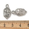 Anti-Tarnish 304 Stainless Steel Pendants STAS-Q334-52P-3