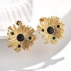 304 Stainless Steel Studs Earrings for Women LS-EJEW-K306-31G-3