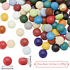 200G 6 Colors Glass Cabochons GLAA-SP0001-10-2