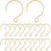 40Pcs Ion Plating(IP) 304 Stainless Steel Earring Hooks STAS-UN0036-42-1