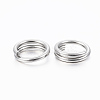 Non-Tarnish 304 Stainless Steel Split Rings LS-X-STAS-H413-04P-A-2