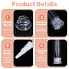 16Pcs 4 Styles Plastic Duckbill Nozzle Vacuum Pump Bottles DIY-GL0005-11-5