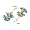 2 Pairs 2 Colors 304 Stainless Steel Dangle Earrings EJEW-MZ00130-5