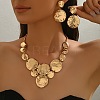 Alloy Pendant Necklaces & Stud Dangle Earrings Sets for Women FS-WG70423-01-1